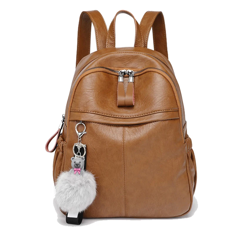 Chuwanglin Модный женский рюкзак из натуральной кожи, школьный рюкзак mochila feminina, простой рюкзак, дорожные сумки B5180