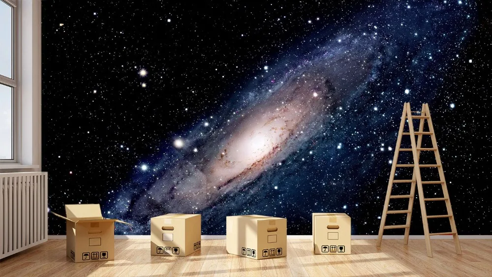 

[Self-Adhesive] 3D Universe Galaxy Space 44 Wall Paper mural Wall Print Decal Wall Murals