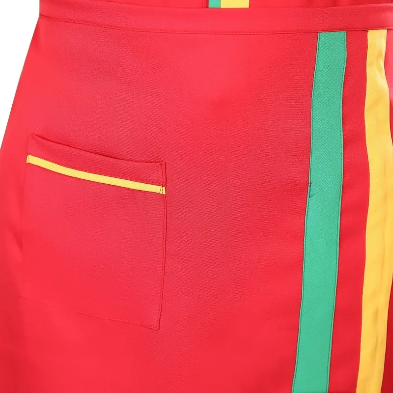 Летняя рабочая одежда для отеля официантка с коротким рукавом униформа