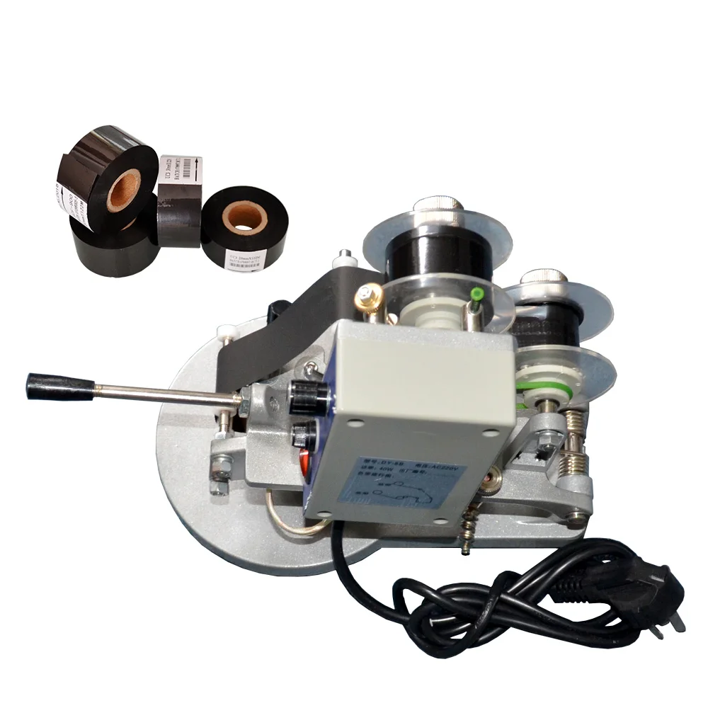 

Manual type hand stamping system coding date machine for plastic packaging bags
