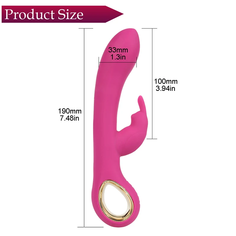 10 скоростей Отопление кролик вибратор секс игрушки для женщин гей