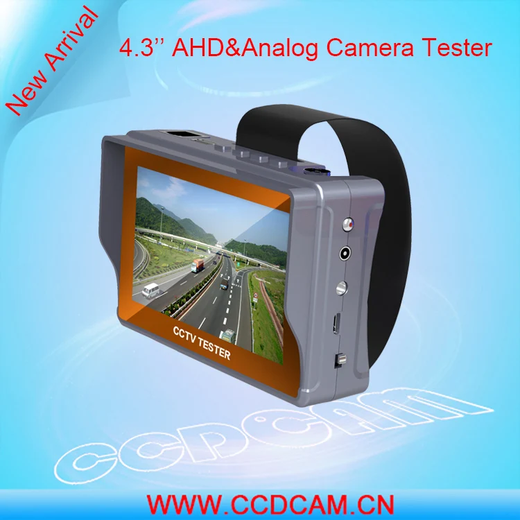 CCDCAM тестовый er для камеры AHD 4 3 дюйма 1080P тест на камеру с 12 В 5 выходную мощность