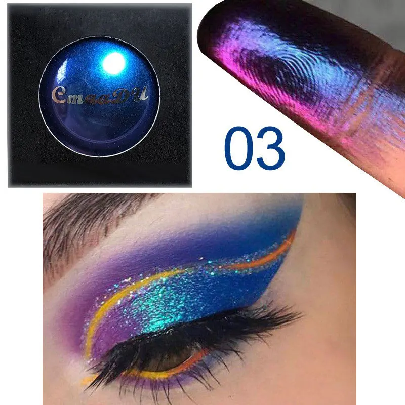 Natural Glitter EyeShadow Waterproof Changing Make Up Eyeshadow Palette Shiny Eye Shadow Bling Diamond Metallic Cosmetic |