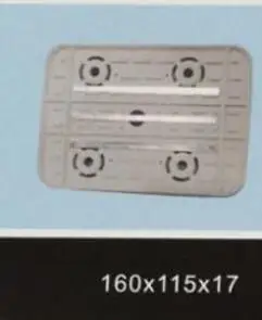 160-115-17metal Немецкий обрабатывающий центр с ЧПУ вакуумный всасывающий резиновый обрабатывающий центр аксессуары - Цвет: 160-115-17metal