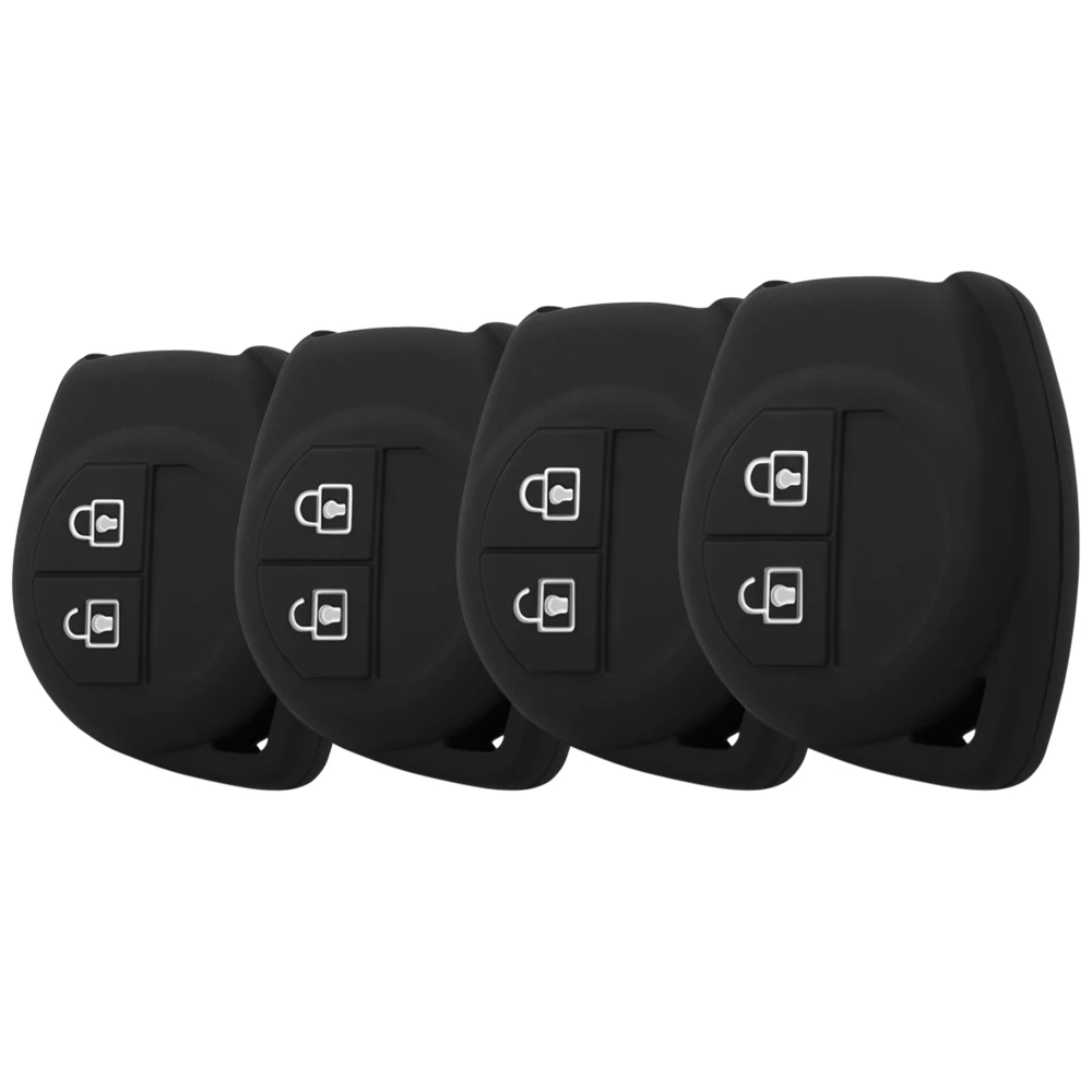 Силиконовый чехол для автомобильного ключа с 2 кнопками SUZUKI SX4 SWIFT LIANA VITARA JIMNY ALTO IGNIS