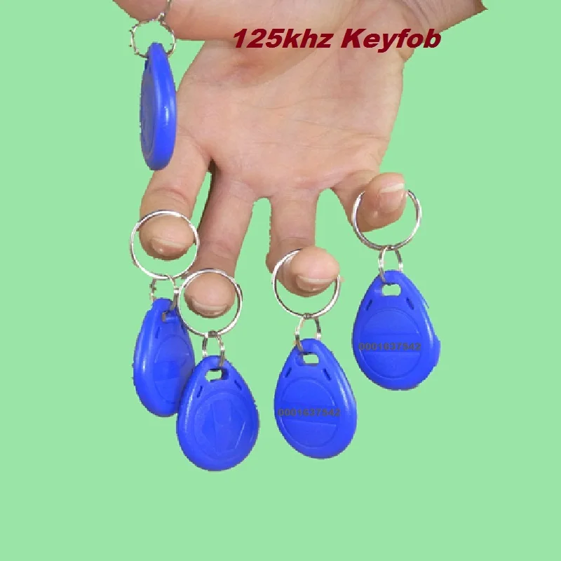 50 шт./лот Бесконтактный EM/ID RFID 125 кГц смарт ID тег Fobs отель брелок ключевые метки