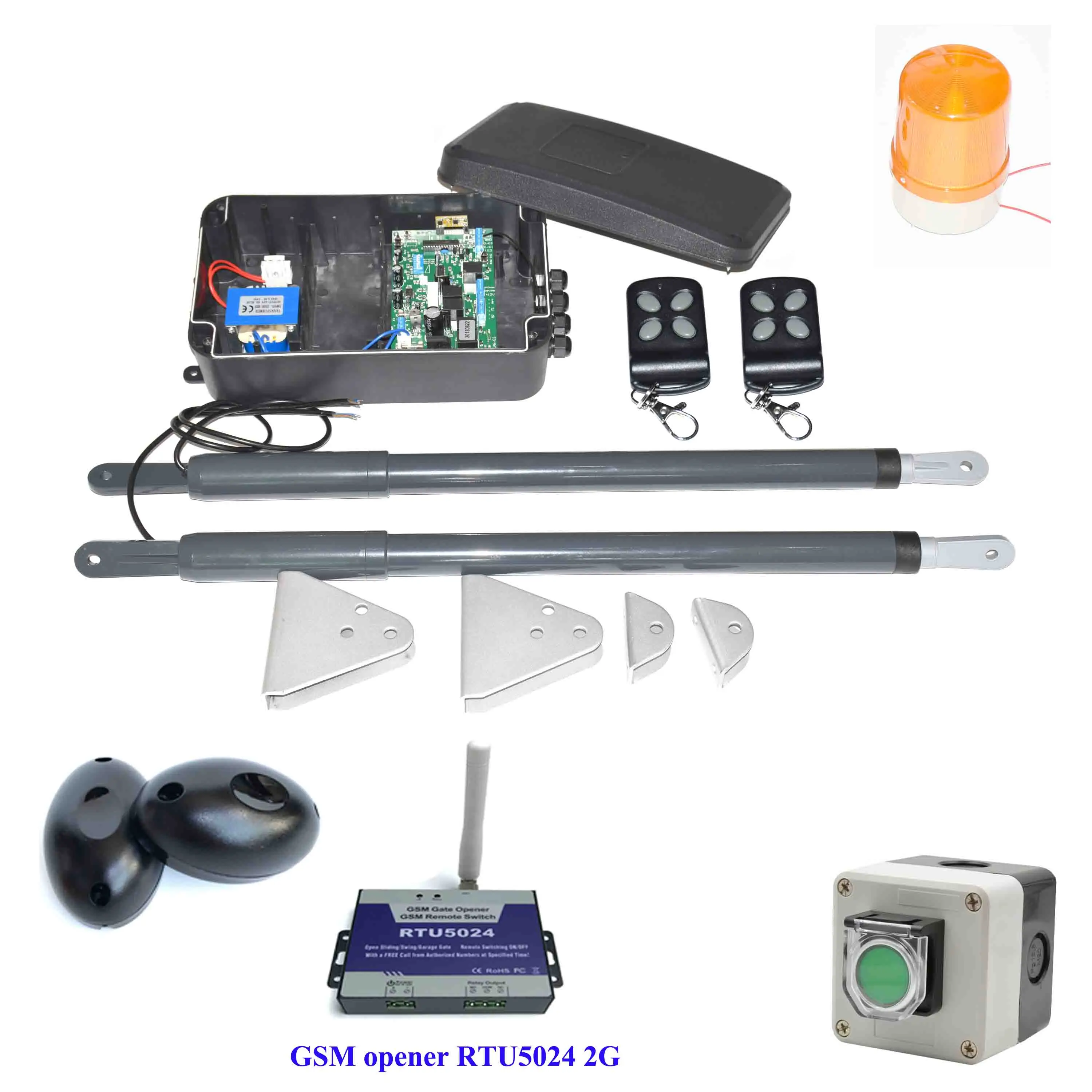 kit 5 Автоматическая открывалка для распашных ворот 200KGS x 2 Force 12V открывалка для распашных ворот комплект двигателя для домашней безопасности - Цвет: kit 5