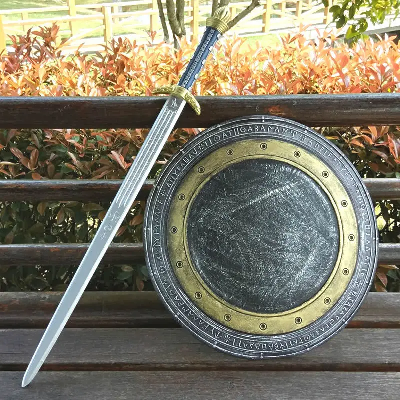 sword shield set Щит меч Набор Хэллоуин косплей оружие супергерой Диана Принц косплей Хэллоуин Рождество праздник карнавал - Цвет: sword shield set