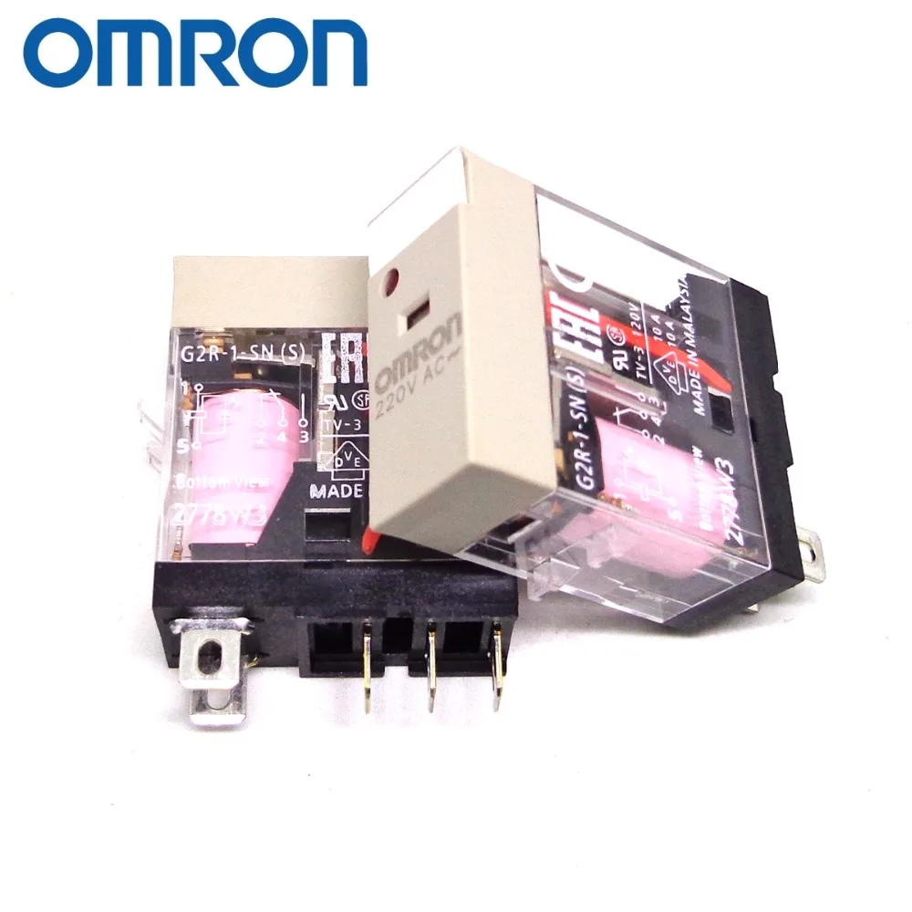 OMRON RELAY G2R-1-SN(S) 220VAC 110VAC 24VAC P2RF-05-E Brand new and original relay | Обустройство дома