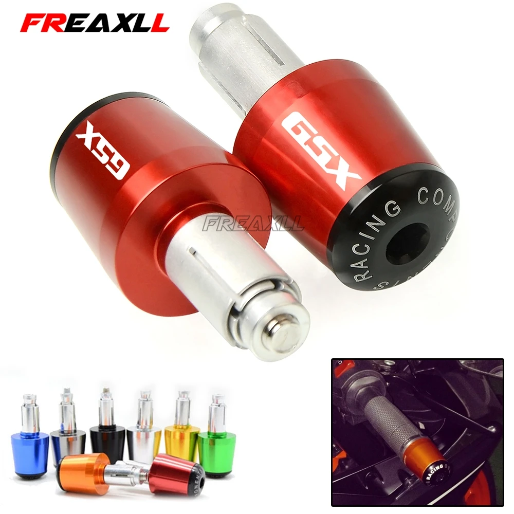 

7/8''22mm For Suzuki GSX1250 F SA ABS GSX1400 GSX650F KATANA GSX1100F CNC Aluminum Motorcycle Handlebar handle Bar Grips Ends