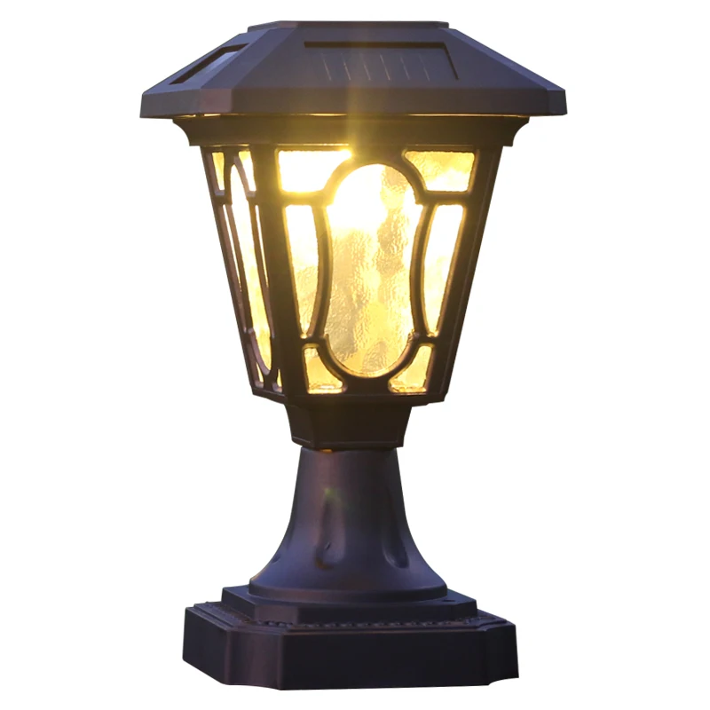 

Solar Outdoor Patio Lamp Waterproof Wall Outdoor Door Lamp Domestic Villa Garden Gate Light
