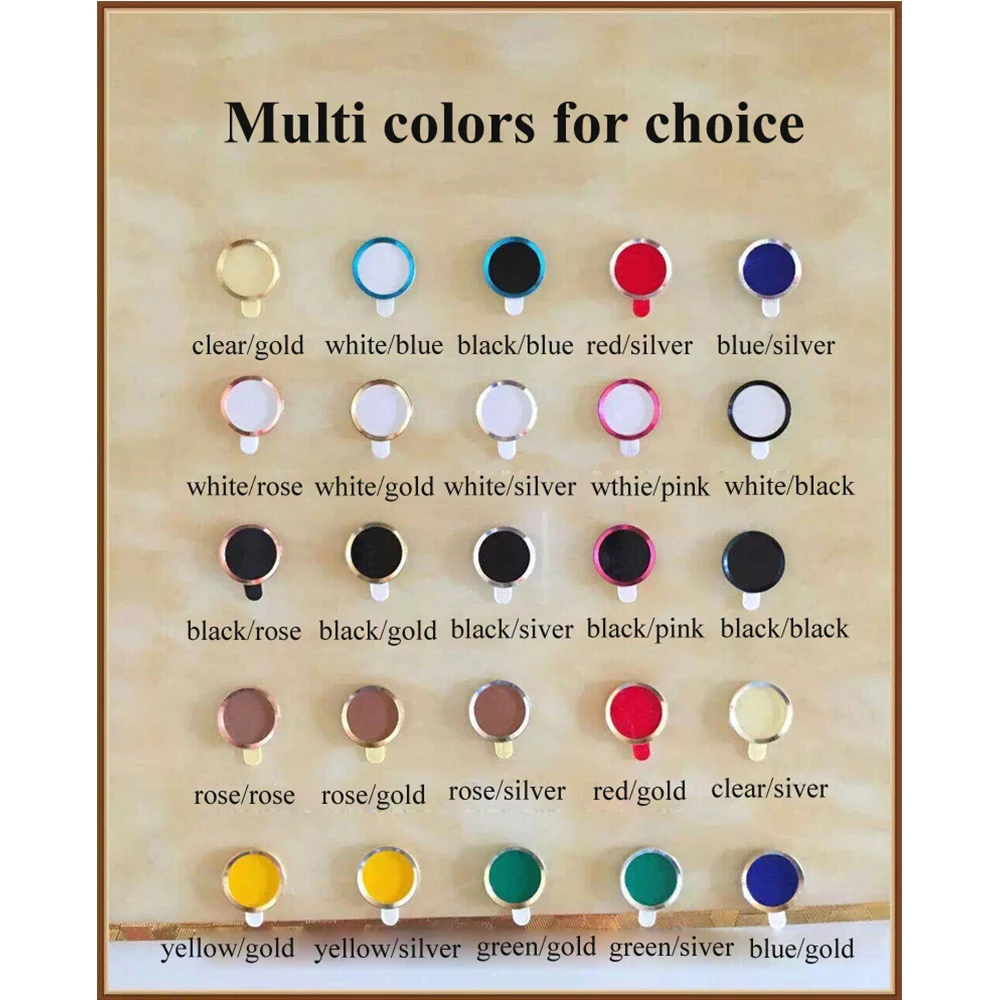 Наклейка на кнопку &quotдомой&quot сенсорная идентификационная кнопка чехол для Apple