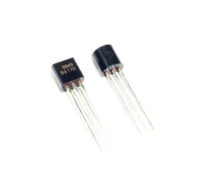 10PCS NEW BS170 MOSFET N-CH 60V 500MA TO-92