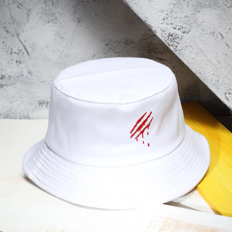 Tanworders унисекс Вышивка Вёдра Шапки осень 2017 г. Летняя шляпа для Для женщин мужчин