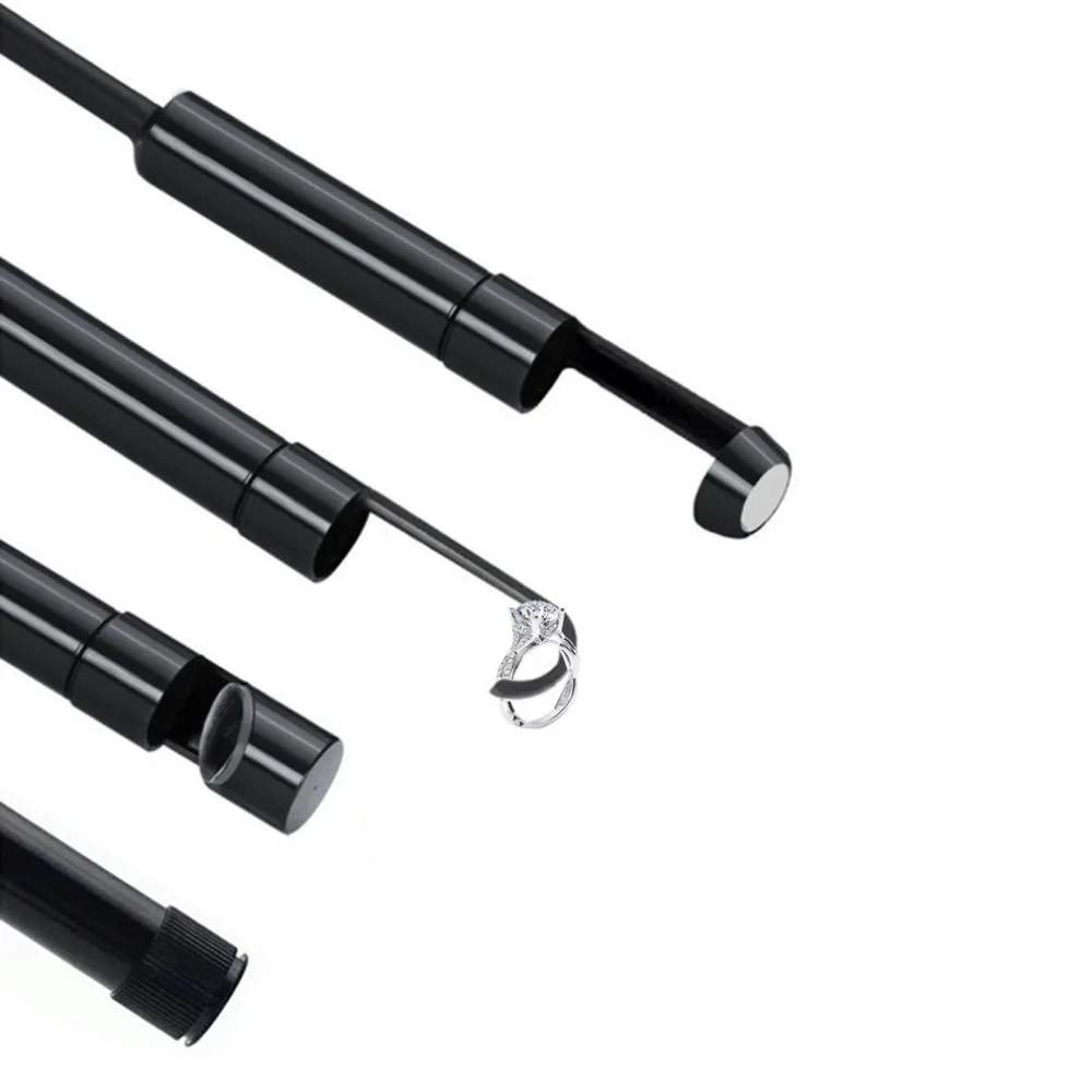 2/3. 5/5/10 м 8 мм Micro USB Type-c 3-в-1 компьютерный эндоскоп бороскоп трубка IP68