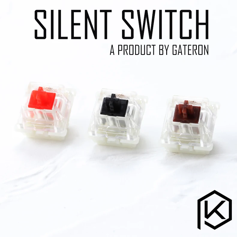 Gateron тихий переключатель 3pin 5pin красный черный коричневый для пользовательской механической клавиатуры xd64 xd60 eepw84 gh60 tada68 xd96 87 ansi 104