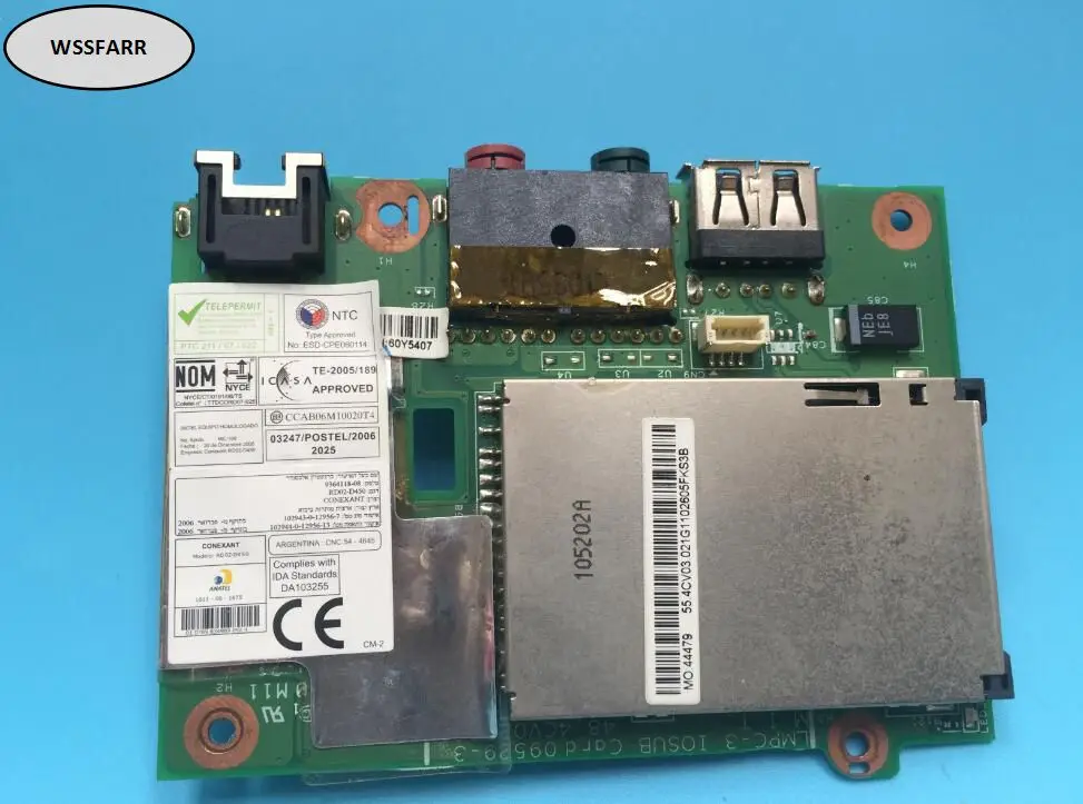 Оригинальная кардридер для Lenovo THINKPAD X200s X200T X201I X201 42W8012 три в одном | Компьютеры и