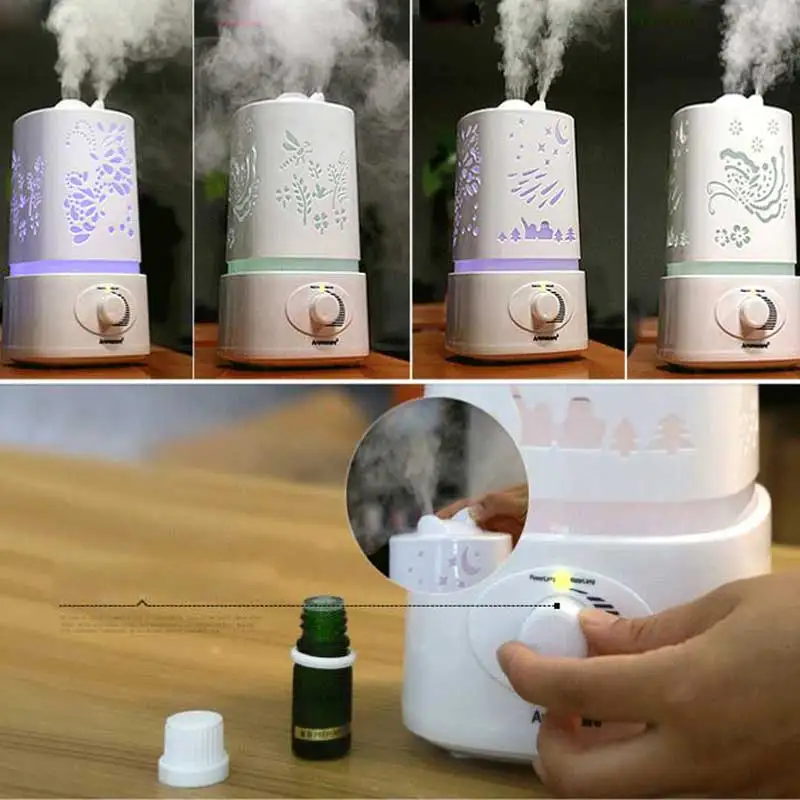 Ультразвуковой увлажнитель воздуха 1 5 л СВЕТОДИОДНЫЙ Электрический