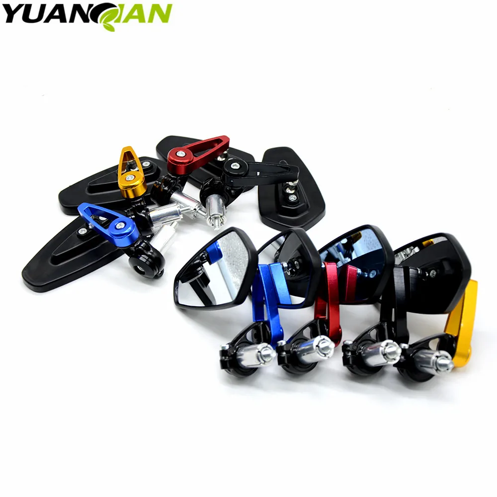 Универсальный рожки руля мотоцикла Зеркала заднего вида 7/8 &quotдля yamaha YZF R125 R15 R25 r