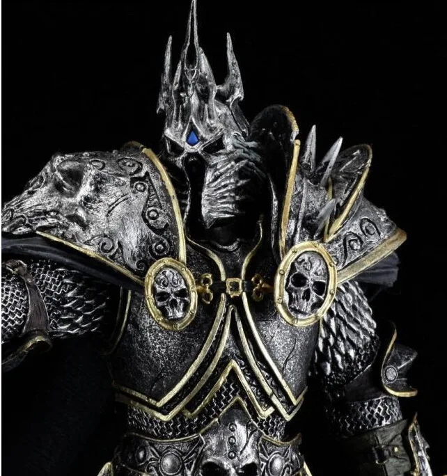 Игровая Статуэтка из ПВХ с героями мультфильма Король Лих Артас менетил фигурки