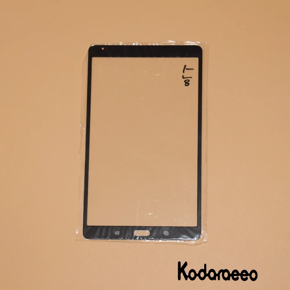 Kodaraeeo для Samsung Galaxy Tab S 8 4 T700 передних боковых Стекло объектив Панель Замена Черный |