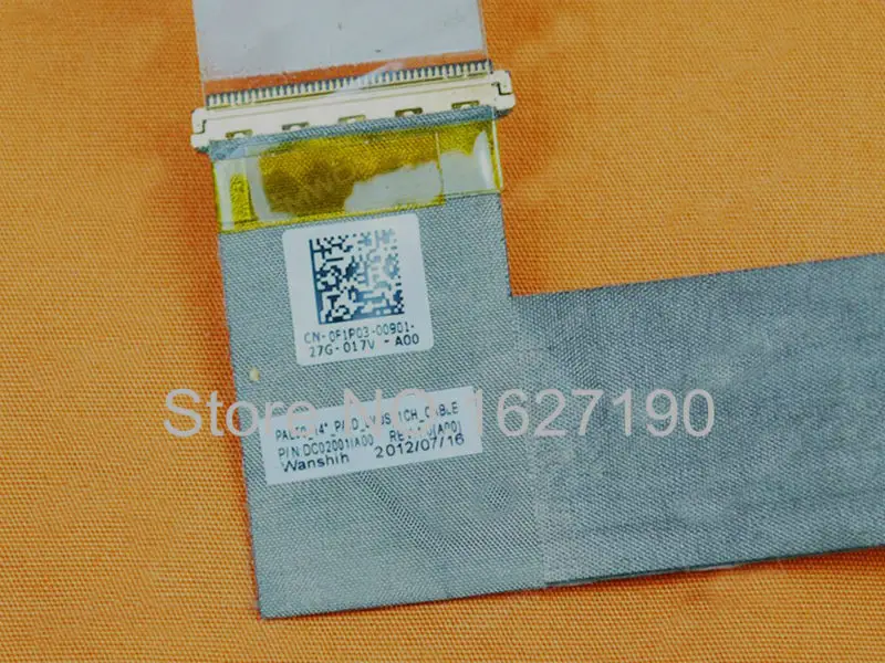 Новый кабель для ноутбука DELL Latitude E6420 PAL50 P/N 0F1P03 DC02001IA00 ремонт ЖК LVDS | Компьютеры и
