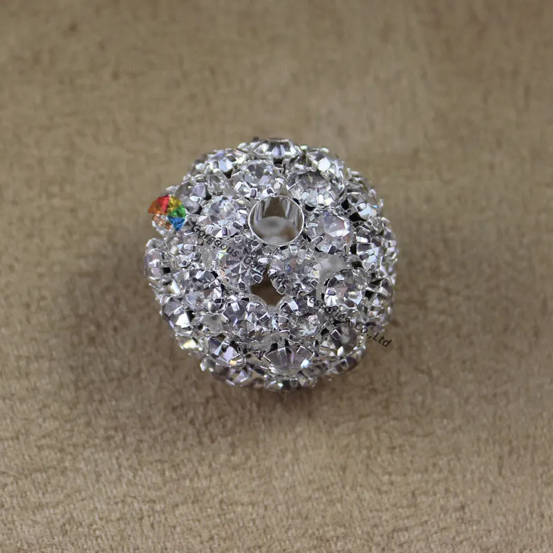 Золотые металлические блестящие чешские прозрачные бусины 30 мм из страз для