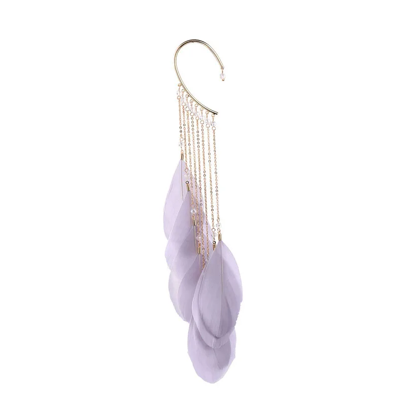 Новинка 2019 года Boho Длинные висячие серьги для женщин белый Серьги кисточки с
