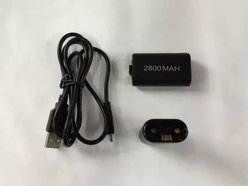 3 1 2x перезаряжаемые батареи + 1x USB зарядный кабель набор аккумуляторов для Microsoft Xbox