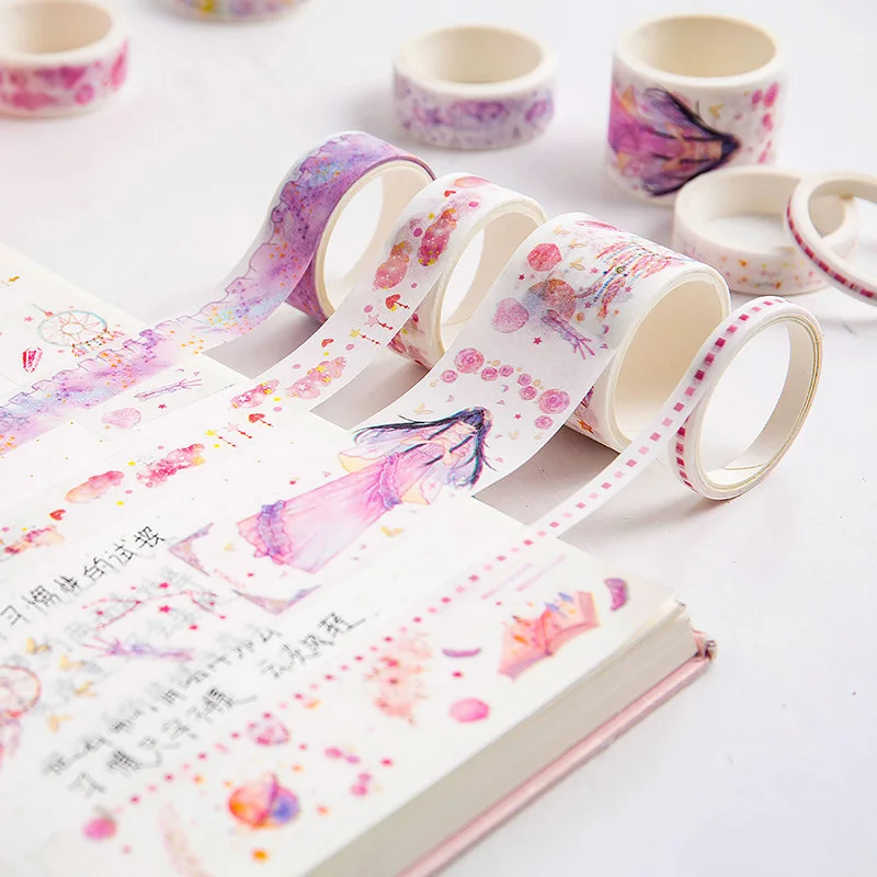 10 шт. креативные созвездия васи лента симпатичная Маскировка ленты Kawaii Fantasy