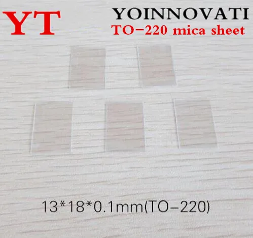 

1000pcs/lot TO-220 mica sheet TO-220 13*18mm mica sheet insolation sheet Best quality.