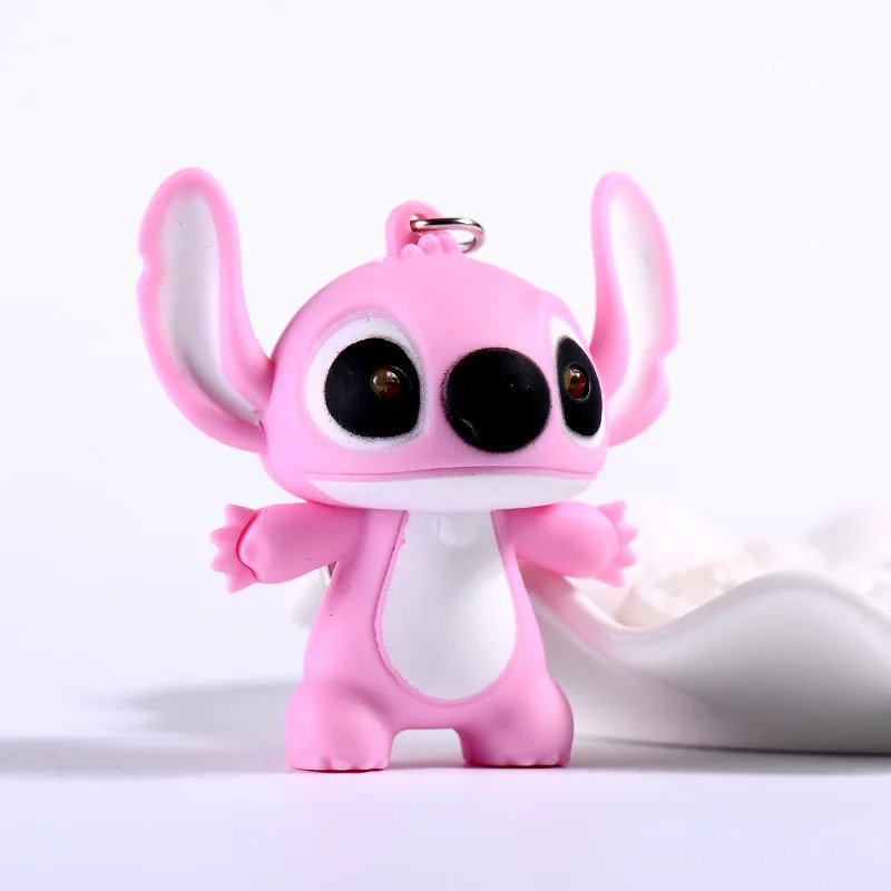 Lilo & Stitch мини стежка светодиодный свет можно сказать я люблю вас сумка для ключей