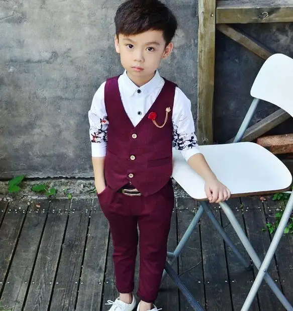 2016 комплекты осенней одежды модная одежда для мальчиков 2 предмета в комплекте