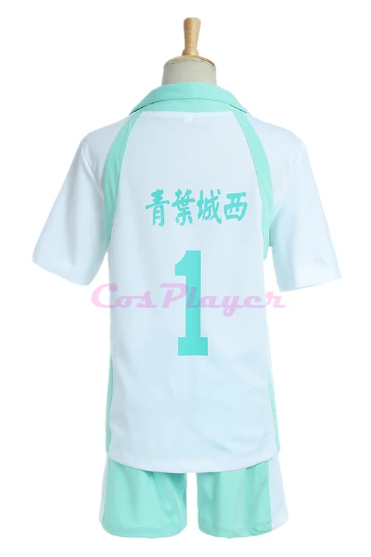 KIGUCOS Karasuno школьная форма топ и брюки комплекты Haikyuu! Oikawa Tooru костюмы для косплея |