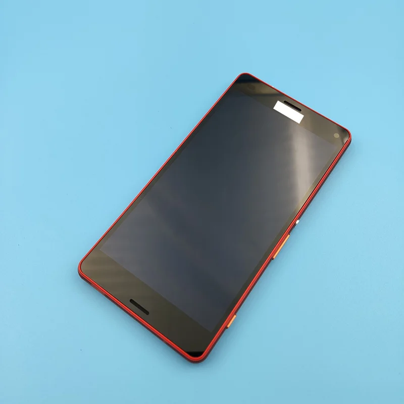 100% Оригинальный ЖК-дисплей 4 6 &quotдля Sony Xperia Z3 Compact D5803 D5833 датчик дигитайзера Мини в
