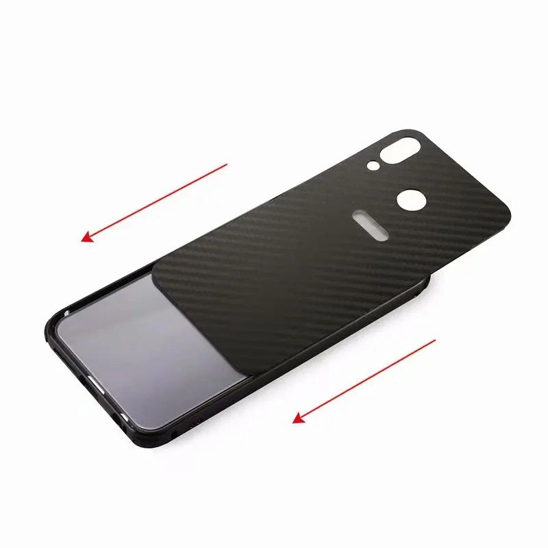 Для Asus Zenfone 5 ZE620KL металлический алюминиевый бампер + Углеволокно матовый