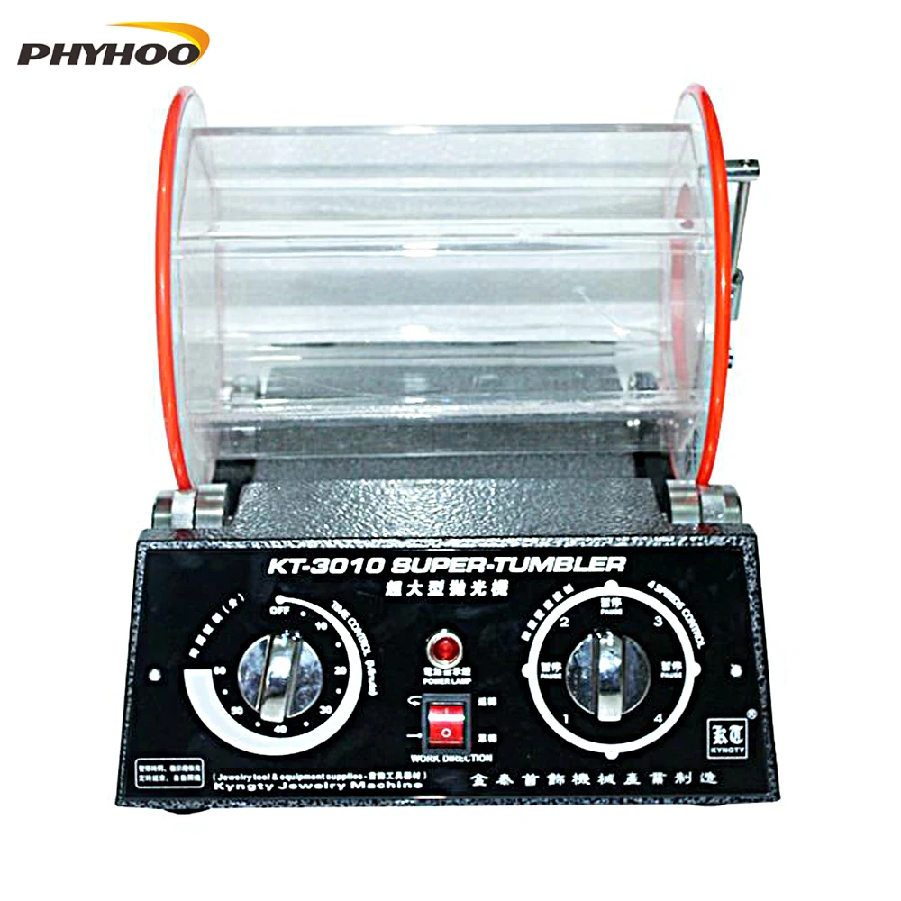 

KT3010 Ювелирная роторная полировальная машинка, полировальная Машинка для удаления ржавчины, металлические заусенцы, машина для чистки моне...