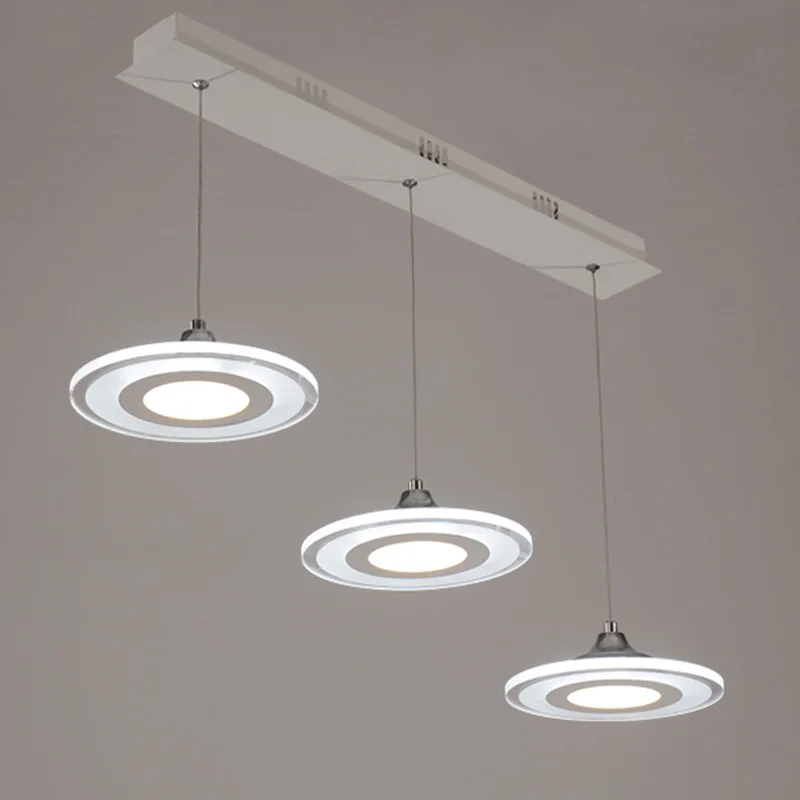 Новый 12 Вт светодиодный шнур лампа Современная гостиная кухня ресторан