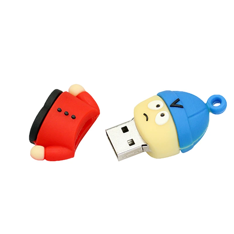 Мультфильм шляпа человек USB флеш-накопитель печенье игрушка мальчик ручка привода мультфильм Флешка 4 ГБ 8 ГБ 16 ГБ карта памяти накопитель U диск USB 2,0