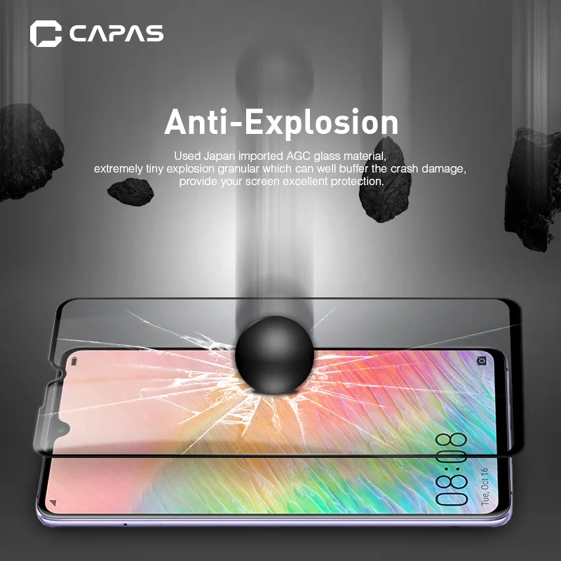 Защитная пленка для Huawei Mate 20X9H 2.5D закаленное стекло с полным покрытием ЖК экрана