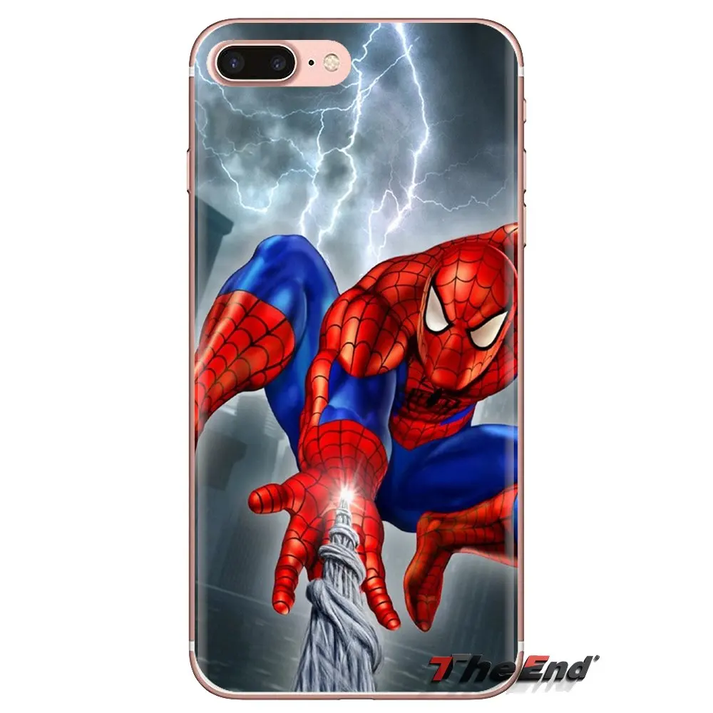 For Huawei Nova 2 3 2i 3i Y6 Y7 Y9 Prime Pro GR3 GR5 2017 2018 2019 Y5II Y6II Spiderman Spider Man Soft Transparent Cases Covers |
