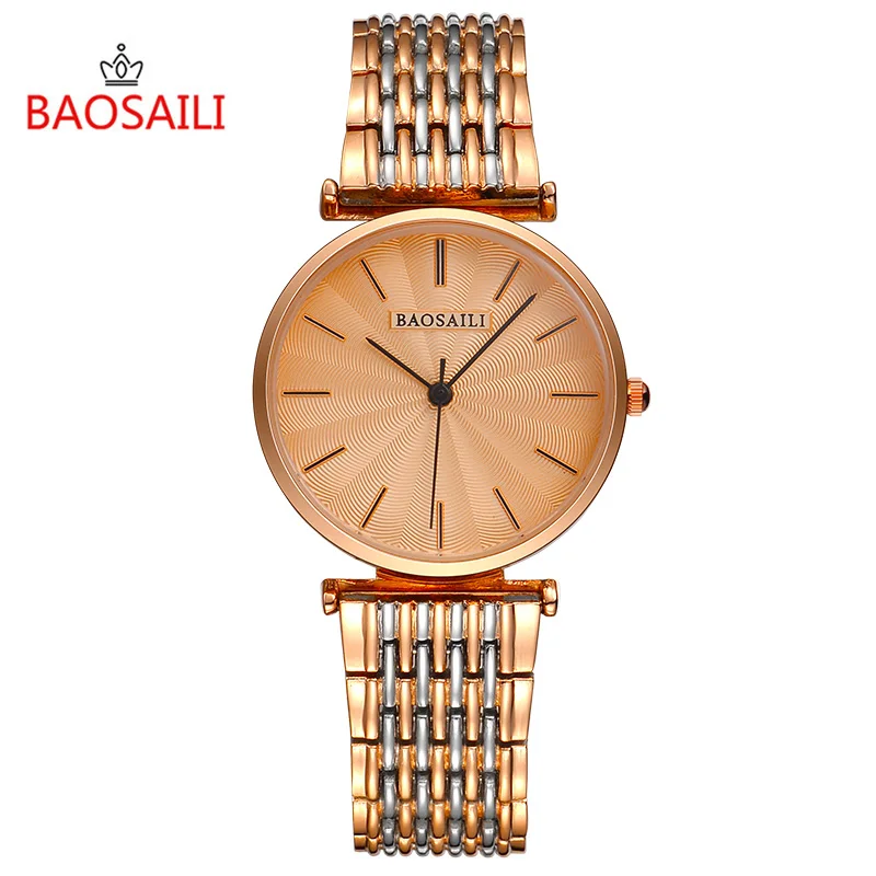 BAOSAILI Топ классические модные часы женские кварцевые relogio feminino наручные Модные