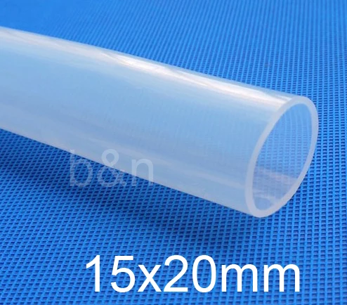 Прозрачный пищевой медицинский шланг 15 мм ID 20 OD 15x20|tube flexible|tubing tubetube transparent |
