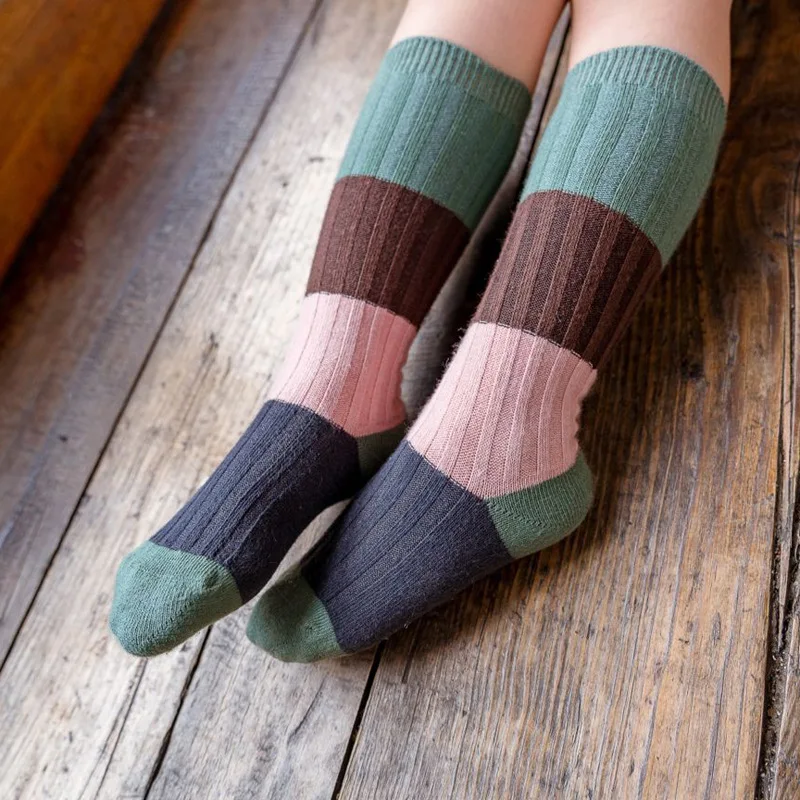 2018 платья для маленьких девочек носки стильные гольфы малышей детские сапоги