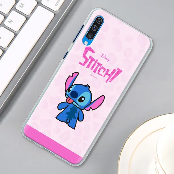 07 Милый мультфильм, Стич чехол КРЫШКА ДЛЯ samsung Galaxy A30 A40 A50 A70 A6 A8 плюс A7 A9 M30 чехол для телефона Coque - Цвет: 07