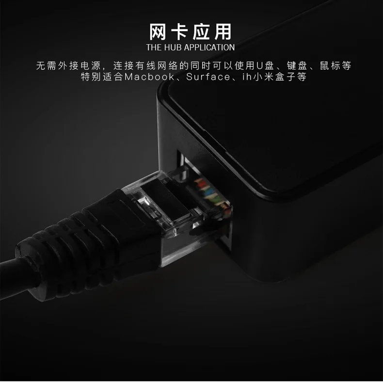 ZTM-968 5 Гбит/с супер скорость 4 порта USB 3,0 концентратор 100 Мбит/с 100 Мбит/с RJ45 USB3.0 концентратор внешний для рабочего стола/ноутбука/ультрабука