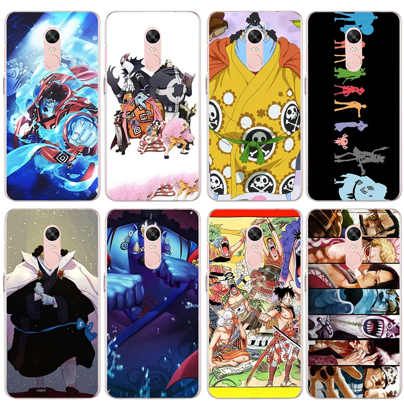Аниме One Piece Jinbei для Xiaomi Mi Redmi Note 3 3S 4 4X 4A 5 5S 5A 6 6X 6A 8 A1 Pro Plus Max 2 мягкие силиконовые