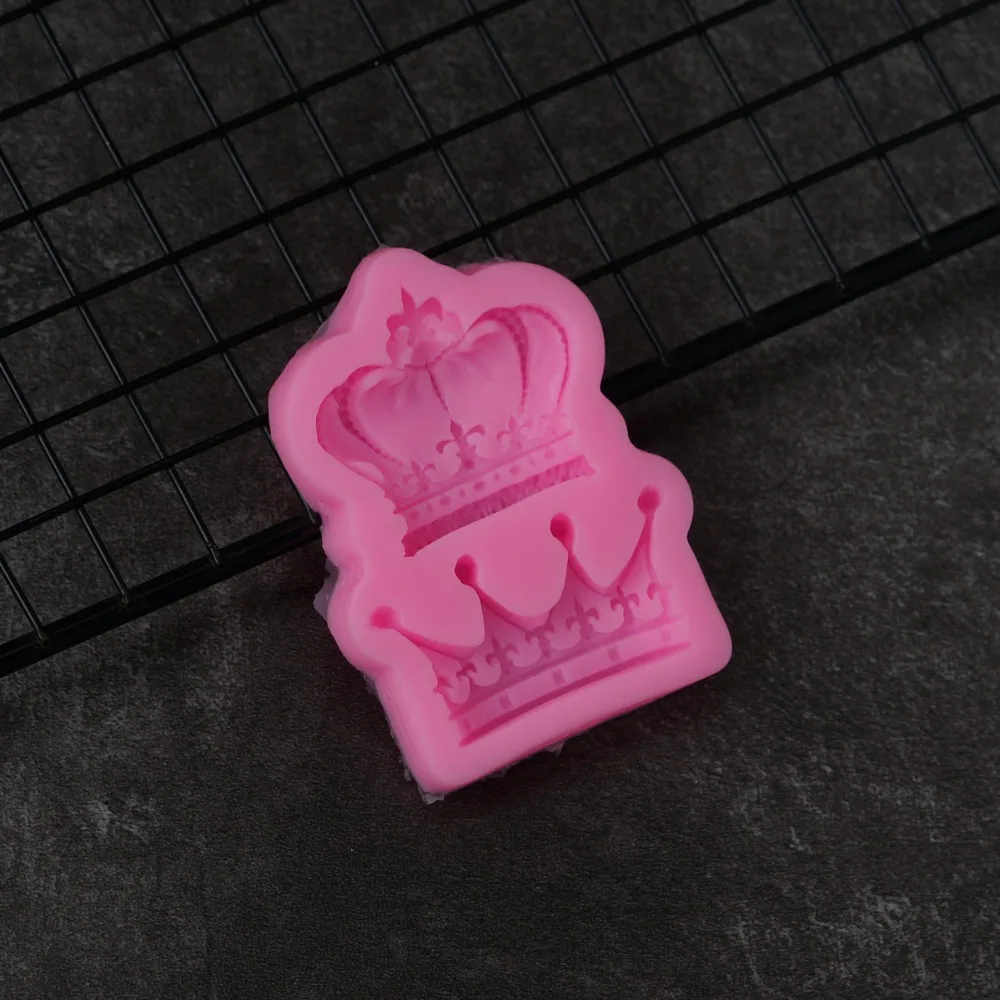 Европейская форма короны Силиконовая Форма Sugarcraft Инструменты для украшения