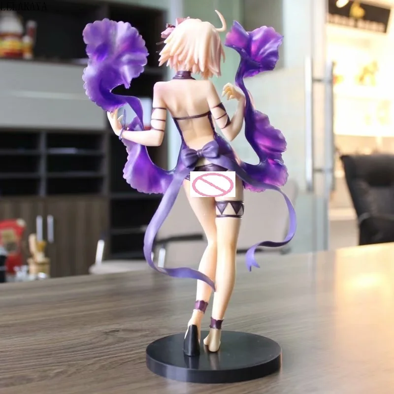 1 шт. японского аниме FGO Fate Stay ночной купальник Jeanne d'Arc Alter сексуальные девушки 1/7 ПВХ фигурка модель игрушки Brinquedos 26 см