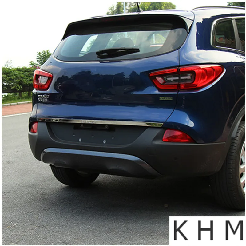 Задняя Крышка багажника из нержавеющей стали для Renault Kadjar 2016 2017 2018 Отделка 1 шт.